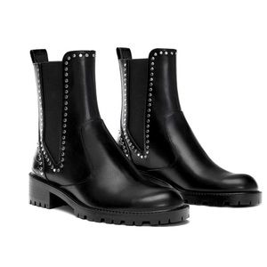 Zara Flat Ankle Boots